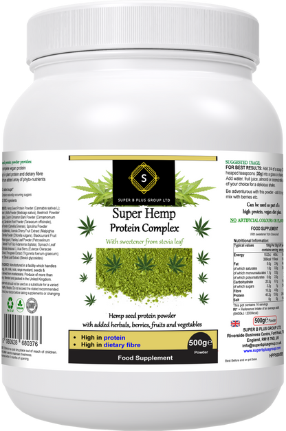 Super Hemp Protein Complex