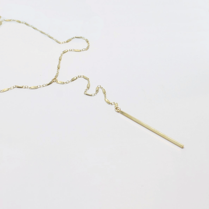 Bar Lariat Necklace