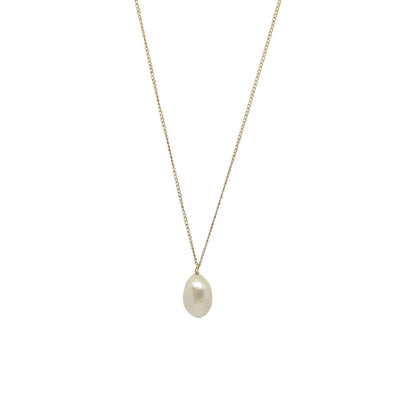 Baroque Pearl Drop Necklace