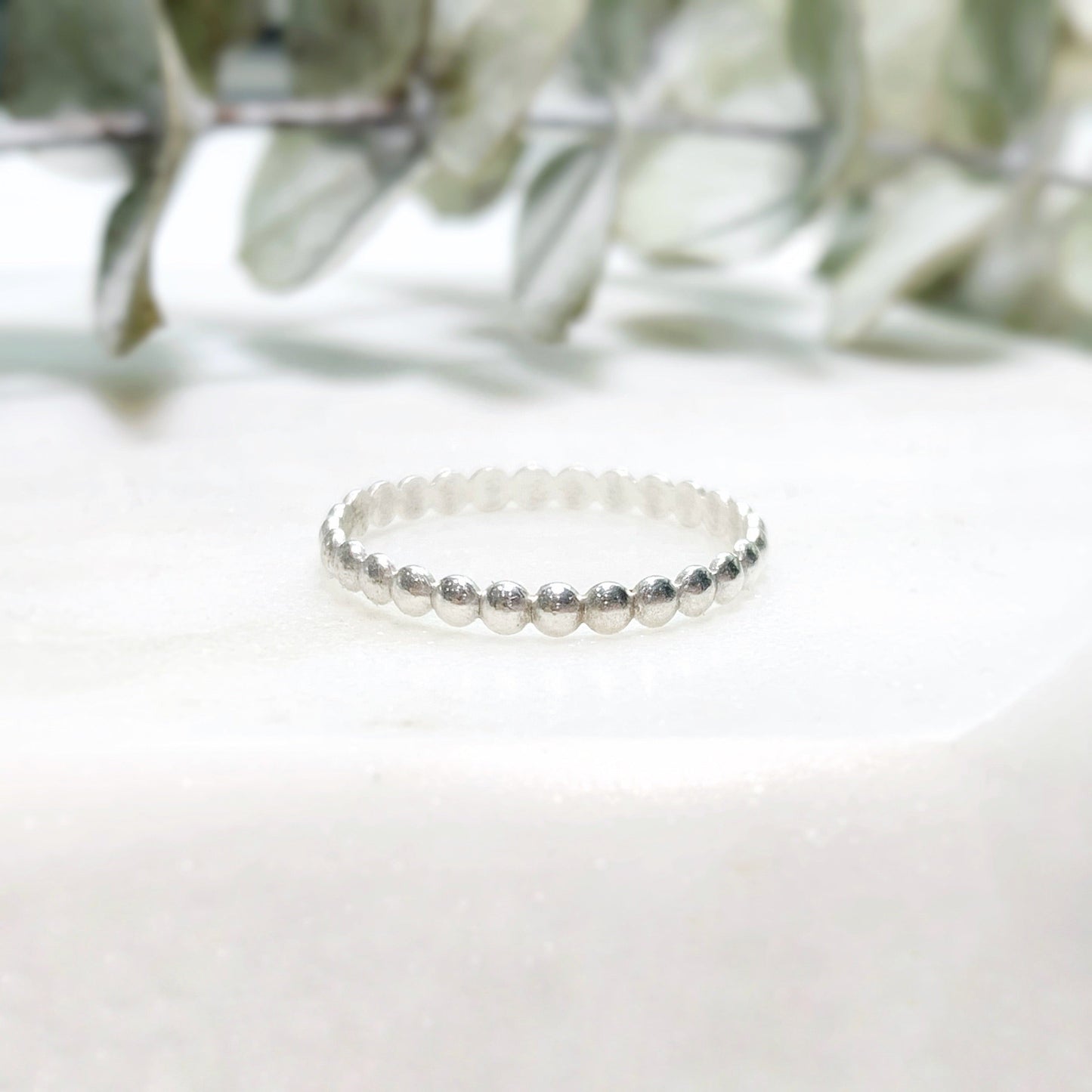 Beaded Stacking Ring