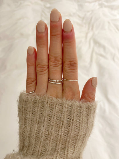 Twisted Stacking Ring