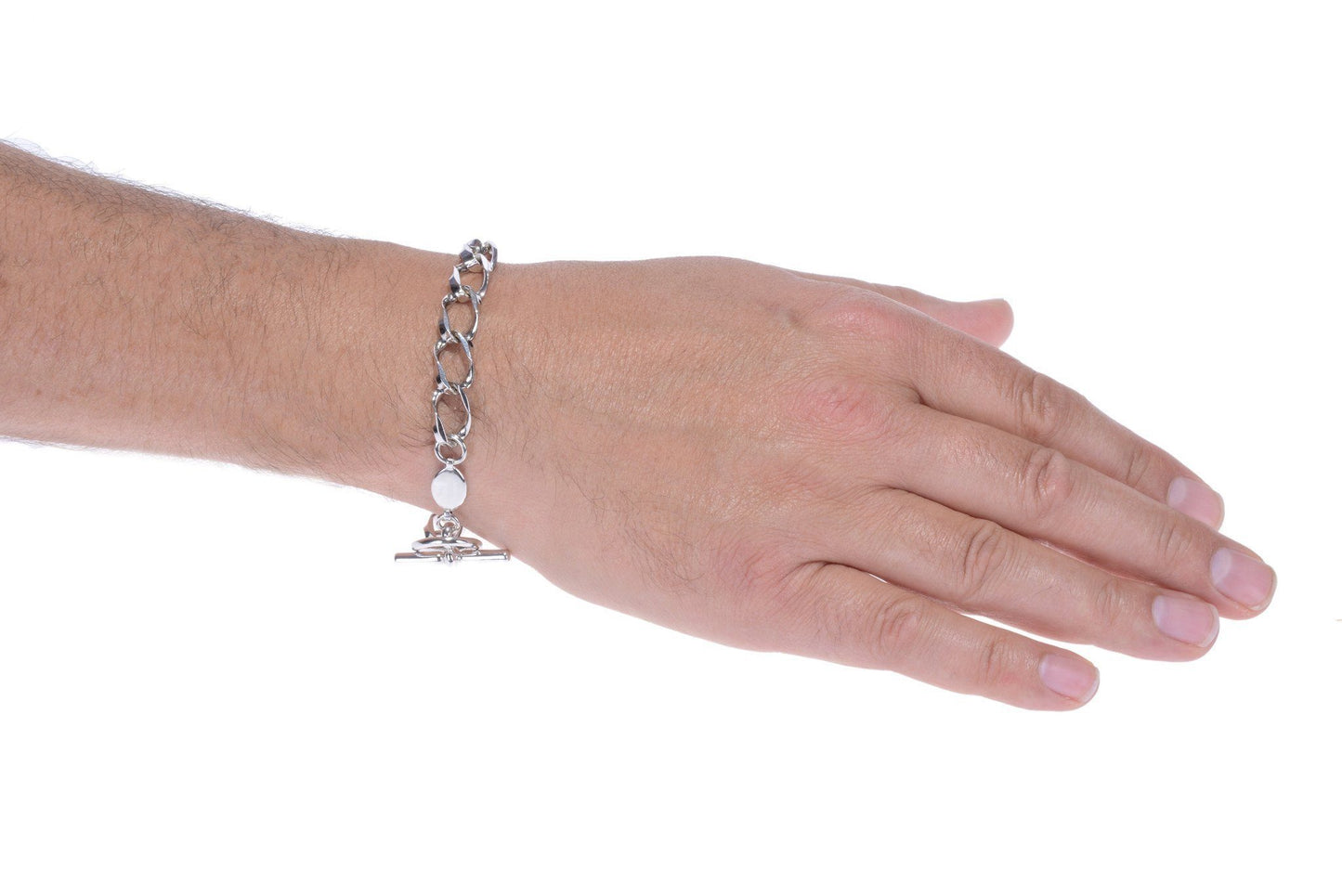 Sterling Silver Chunky Chain Bracelet