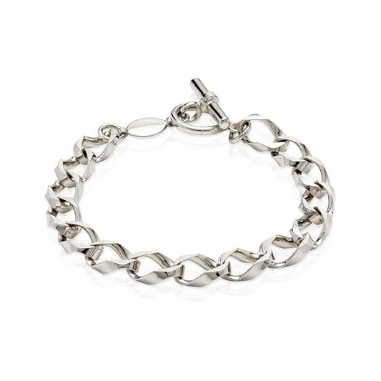 Sterling Silver Chunky Chain Bracelet