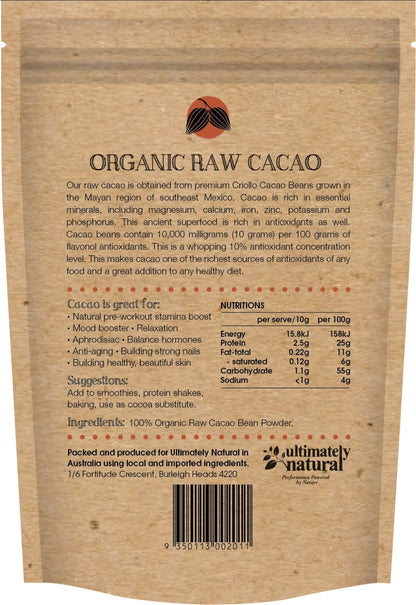 Organic Cacao | Raw Powder