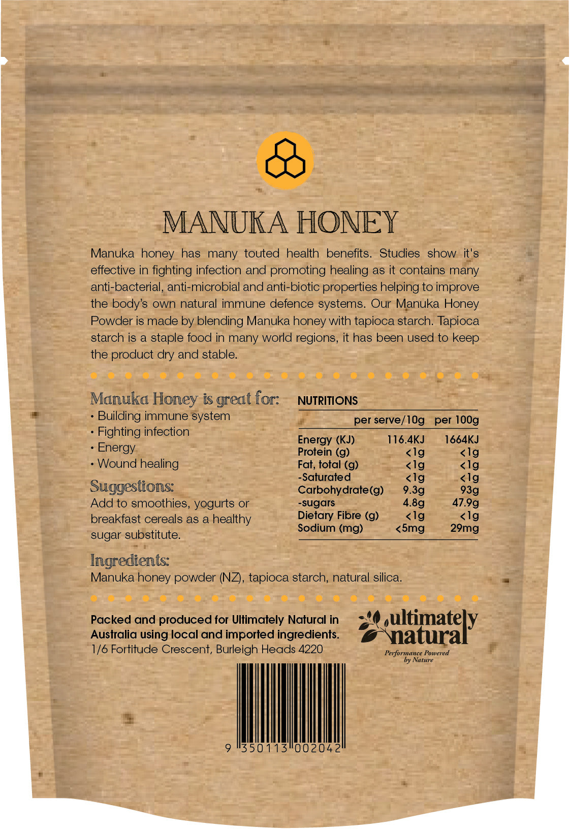 Manuka Honey | Dried Powder 200g